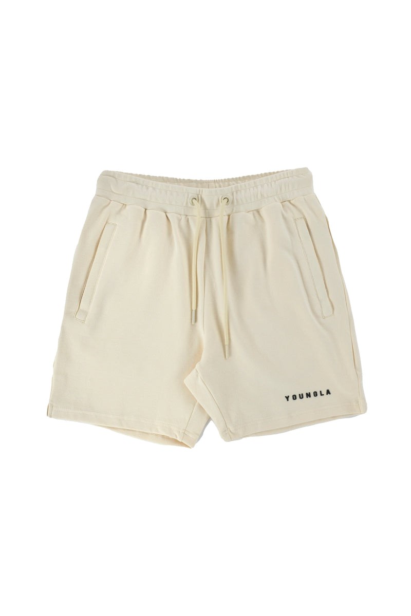 YoungLA 118 The Perfect Shorts Off-White | 53041-LKSD