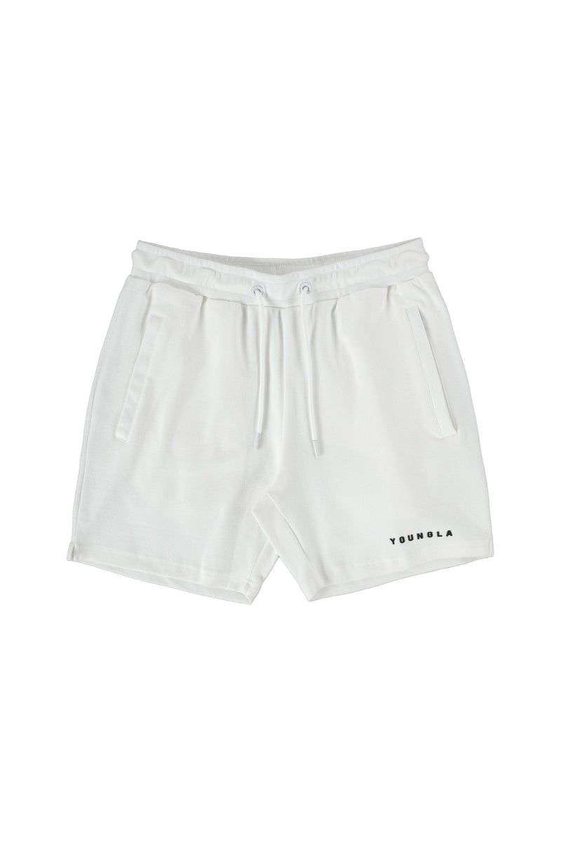 YoungLA 118 The Perfect Shorts Weiß | 50126-JNCZ