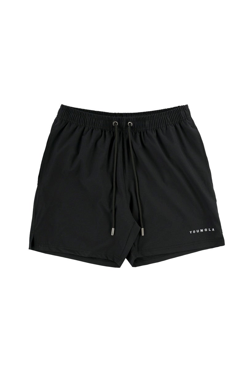 YoungLA 140 Frooty Swim Shorts Schwarz | 51247-UEGW