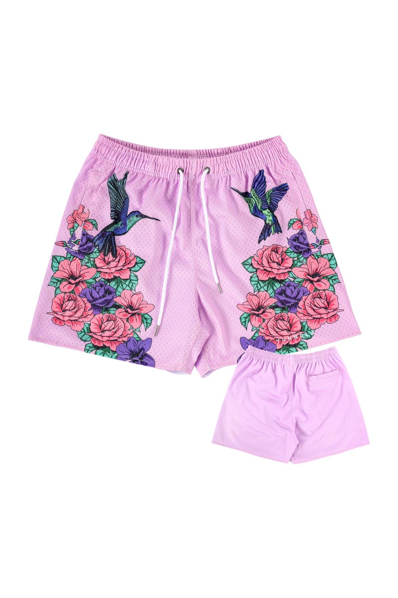 YoungLA 141 The Block Party Shorts Rosa | 89217-HPDX