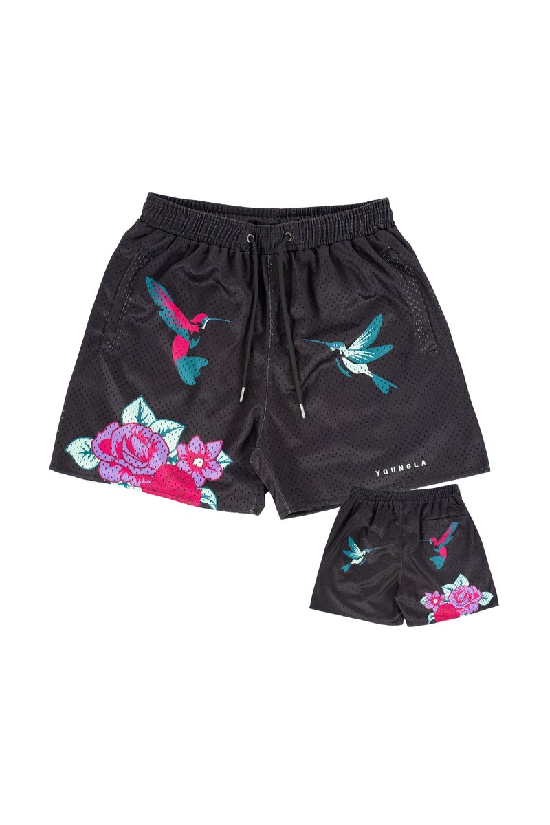 YoungLA 150 After Party Shorts Love in the Air | 95642-FKTJ