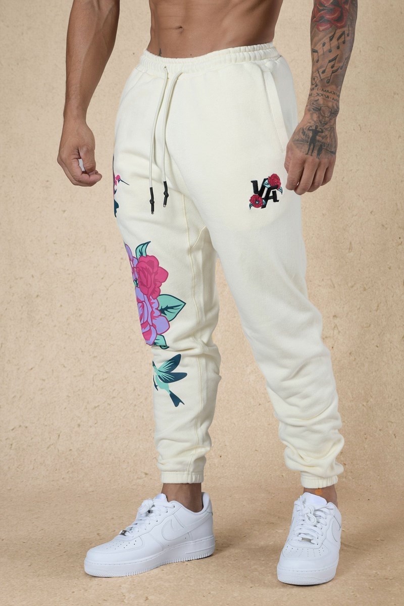 YoungLA 203 Zen Joggers Off-White | 43098-BUPV