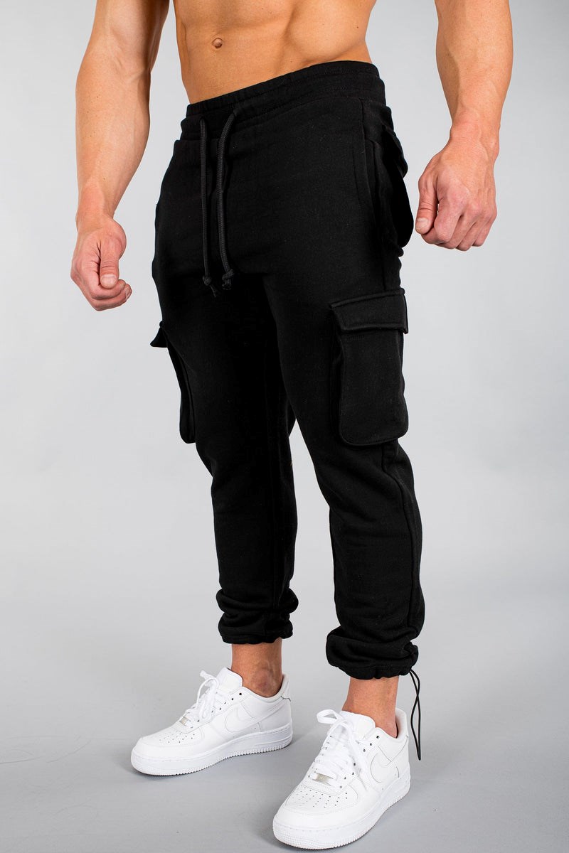 YoungLA 206 Rambo Combat Joggers Schwarz | 92164-MTWP