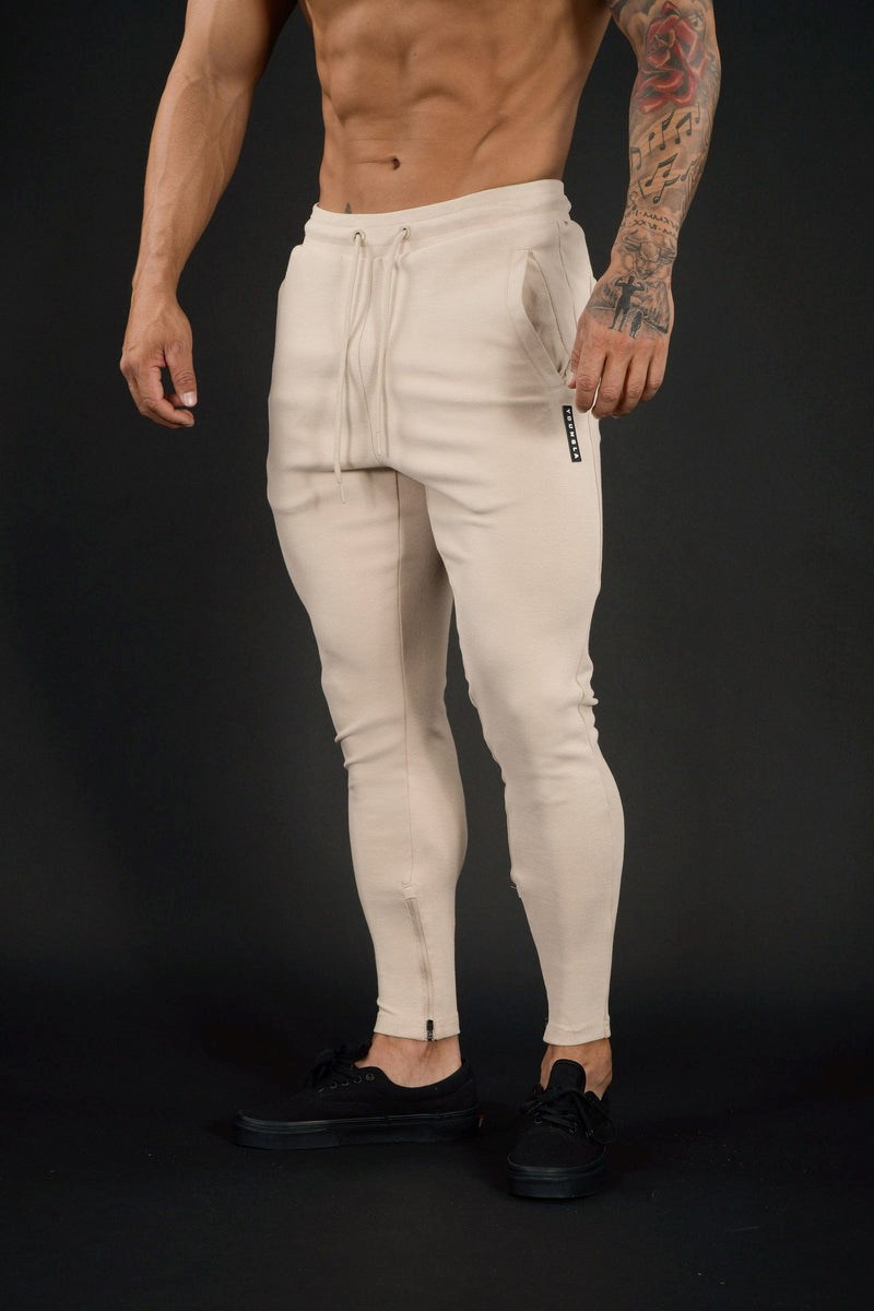 YoungLA 208 The Perfect Joggers Beige | 94762-OUWT