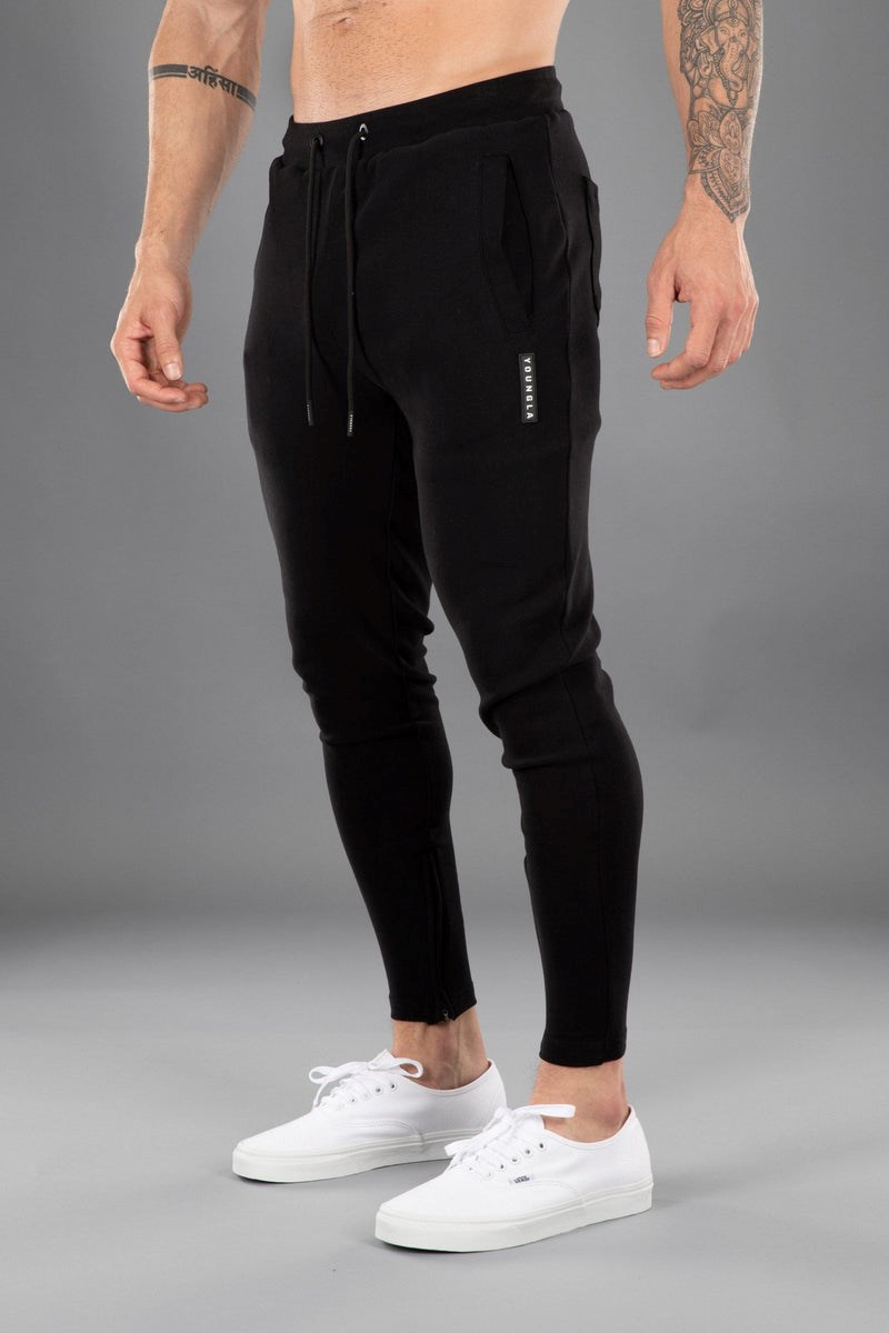 YoungLA 208 The Perfect Joggers Schwarz | 28067-DKXS