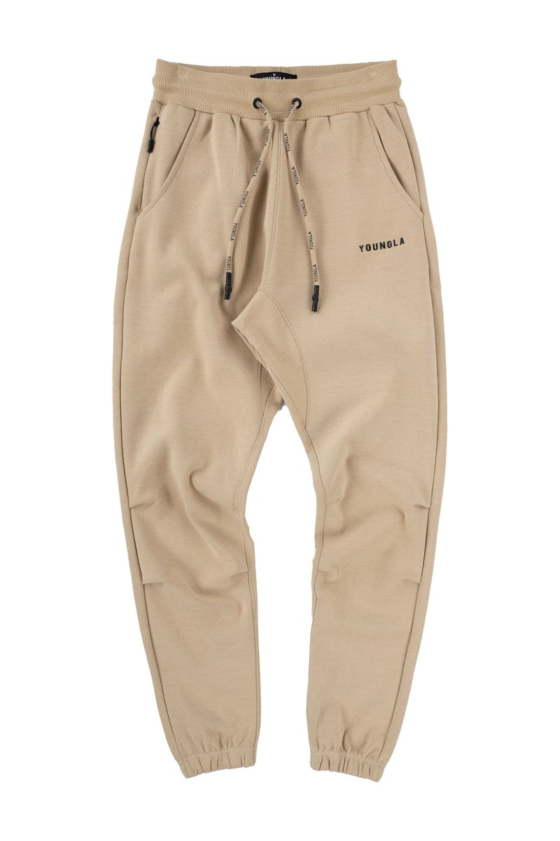 YoungLA 210 Kick-Back Joggers Sand | 02519-HWKB