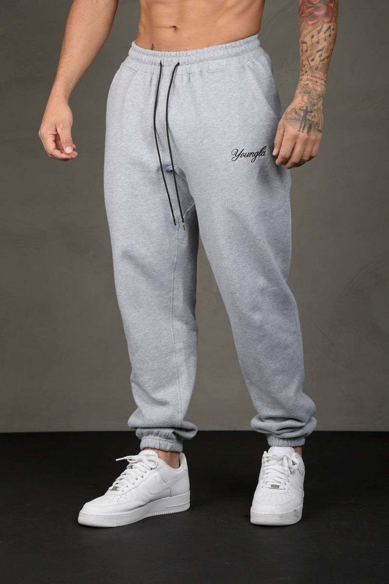 YoungLA 211 For Him Joggers Grau | 09254-FBIN