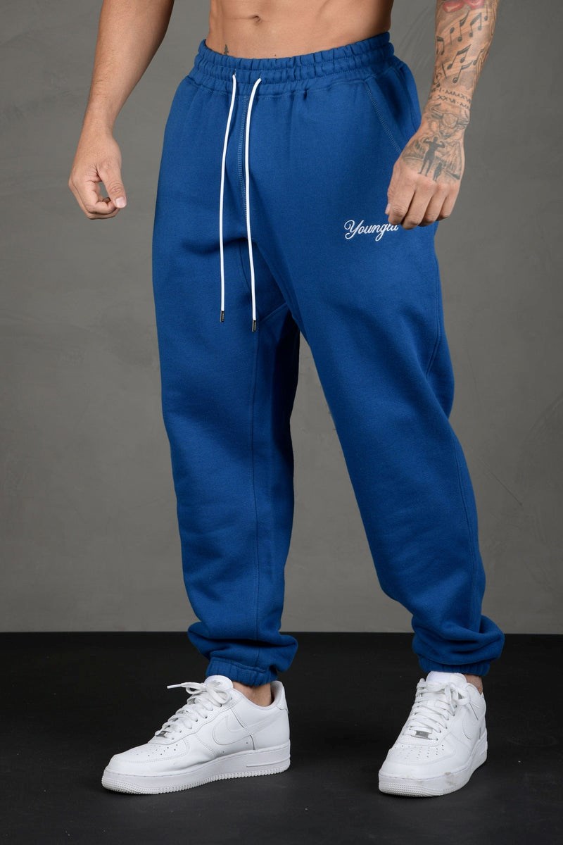 YoungLA 211 For Him Joggers Königsblau Blau | 48176-JCQA