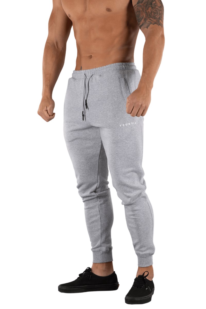 YoungLA 213 Elite Joggers Grau | 28167-JKBI