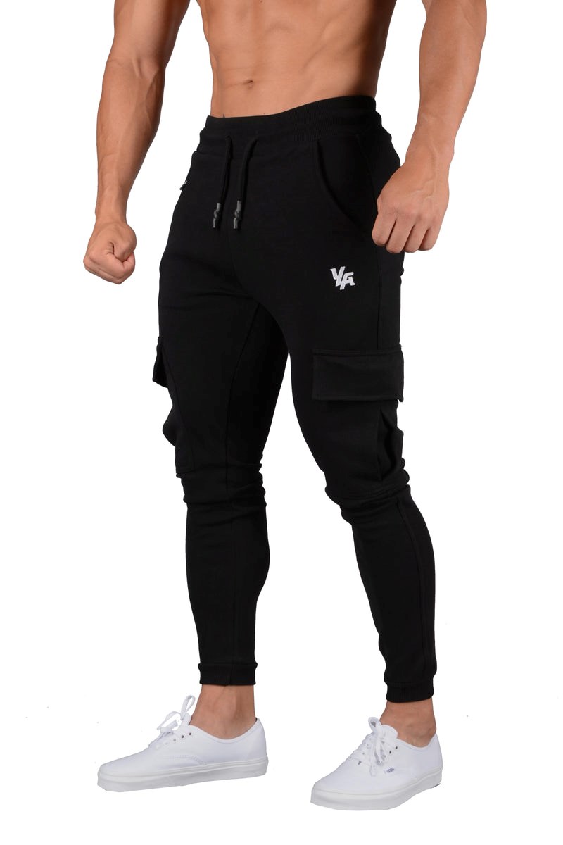 YoungLA 225 Superlative Joggers Schwarz | 16248-RZNQ