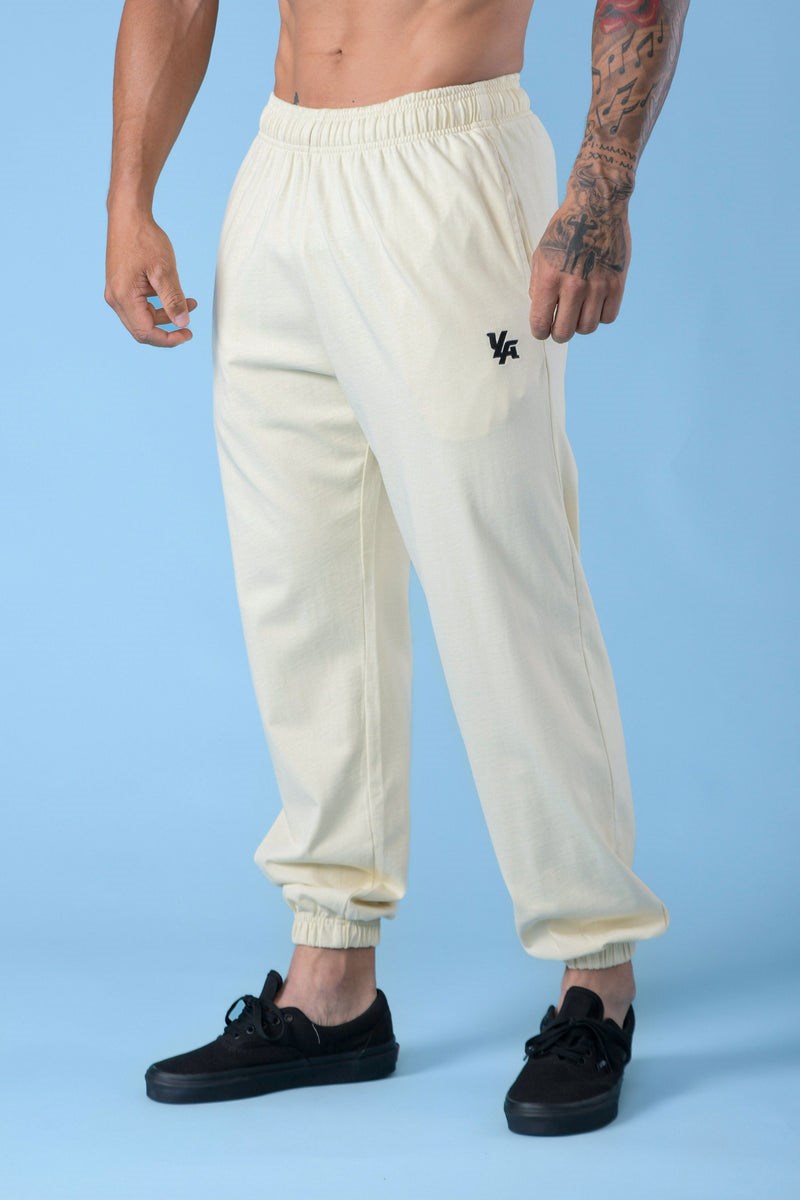 YoungLA 231 Pump Cover Joggers Off-White | 02748-VPFM