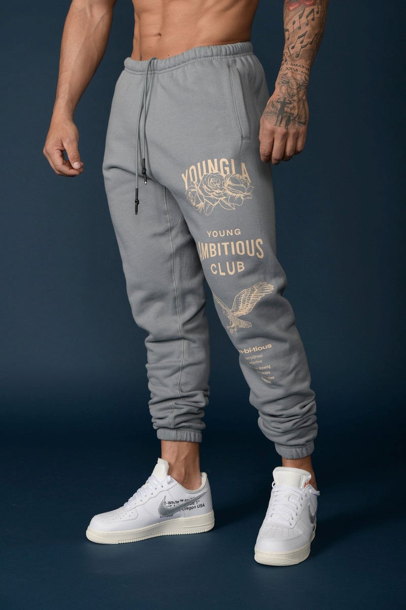 YoungLA 233 The Immortal Joggers Grau | 10365-UBYF