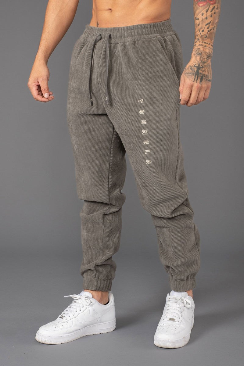 YoungLA 244 Aspen Joggers Grau | 81705-PFLE