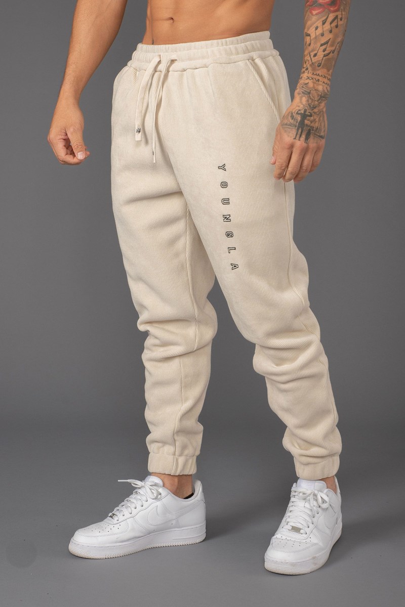 YoungLA 244 Aspen Joggers Tan | 26071-JFLR