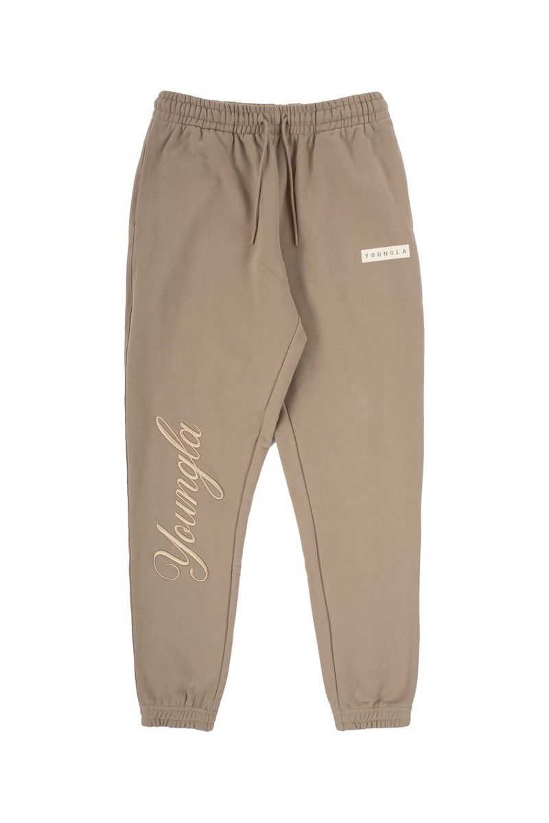 YoungLA 245 Autograph Joggers Khaki | 03298-JWAV