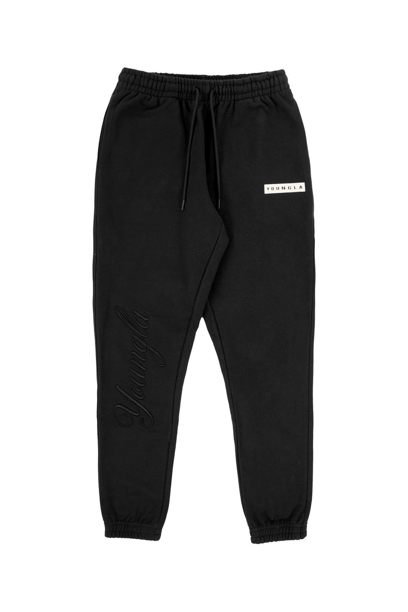 YoungLA 245 Autograph Joggers Schwarz | 17386-OJVE