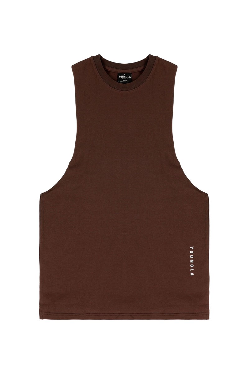 YoungLA 317 Delt Tanks Braun | 89407-MOVX