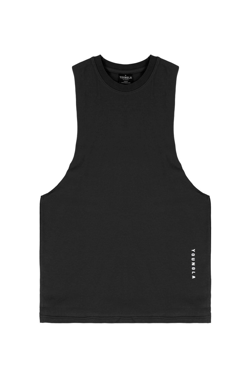 YoungLA 317 Delt Tanks Schwarz | 03684-MKYR