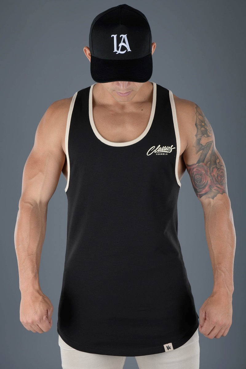 YoungLA 324 Classics Stringer Tank Schwarz | 41298-KJVB