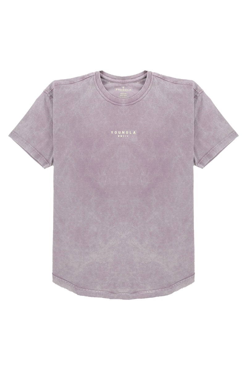 YoungLA 405 Tee Wavy Kollektion Lavendel Waschen | 69213-RHQC