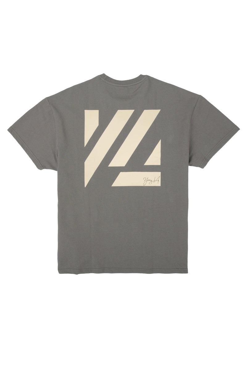 YoungLA 413 Oversized Bloc Shirts Grau | 01687-MCWX