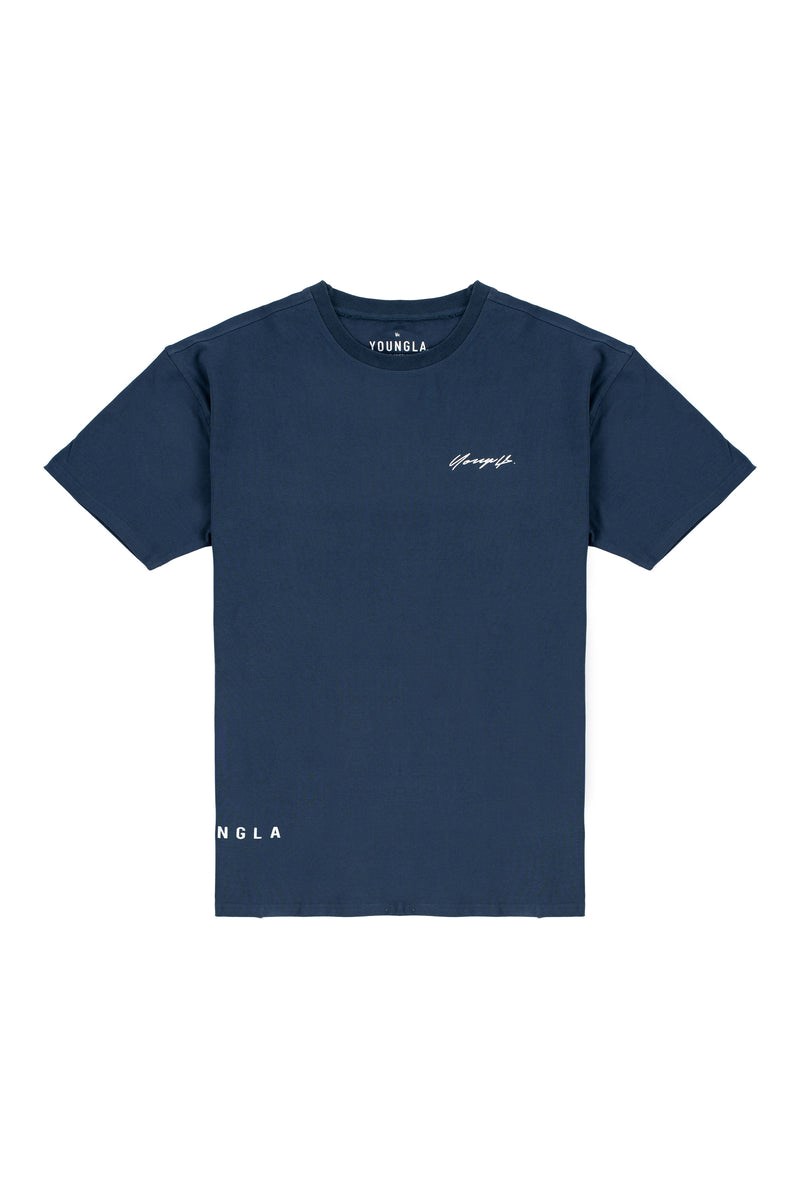 YoungLA 414 Signature Tees Tiefes | 36210-BVNR