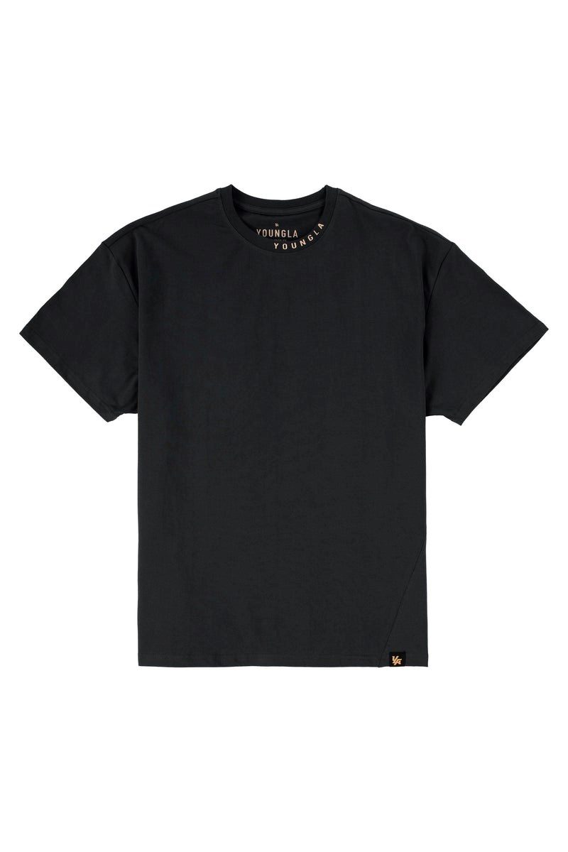 YoungLA 429 Trademark Tees Schwarz | 15764-MQRD