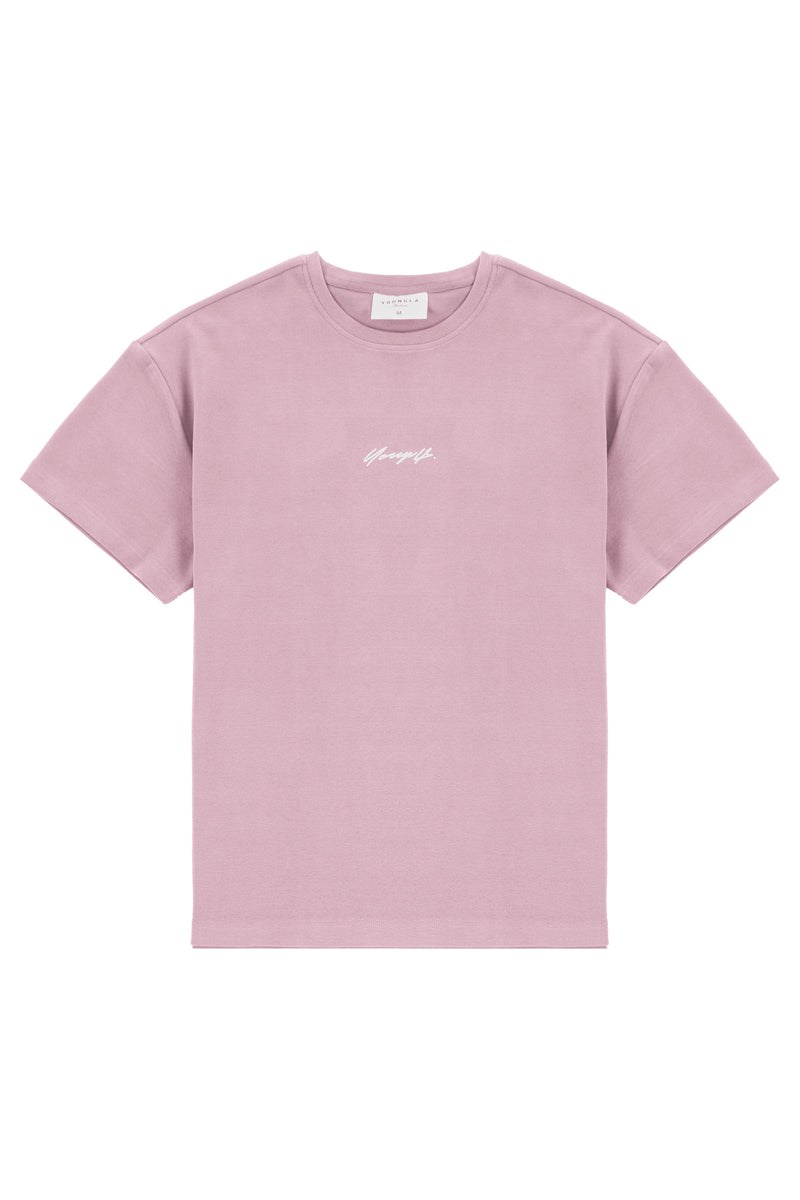 YoungLA 430 Oversized Cloud Foam Tee Lavendel | 62597-VNJA