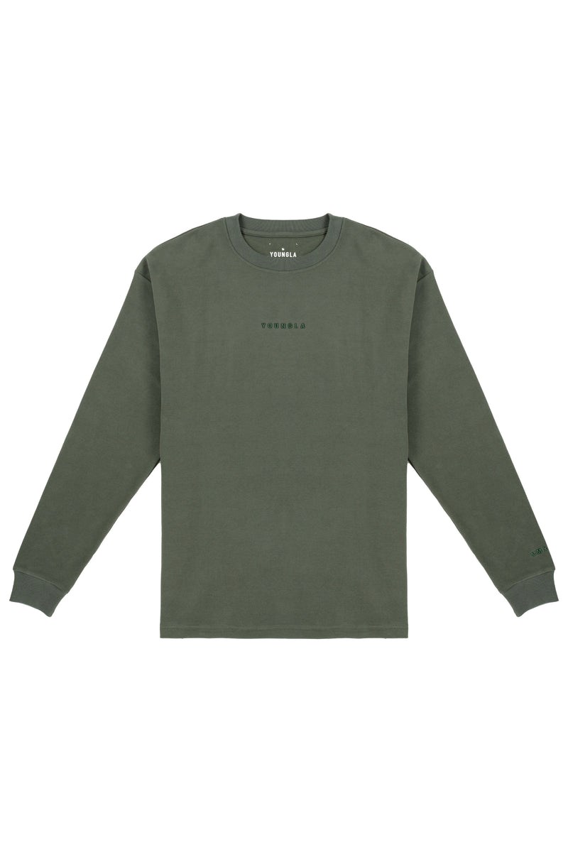 YoungLA 450 Cloud Foam Long Sleeves Grün | 25967-QJMG