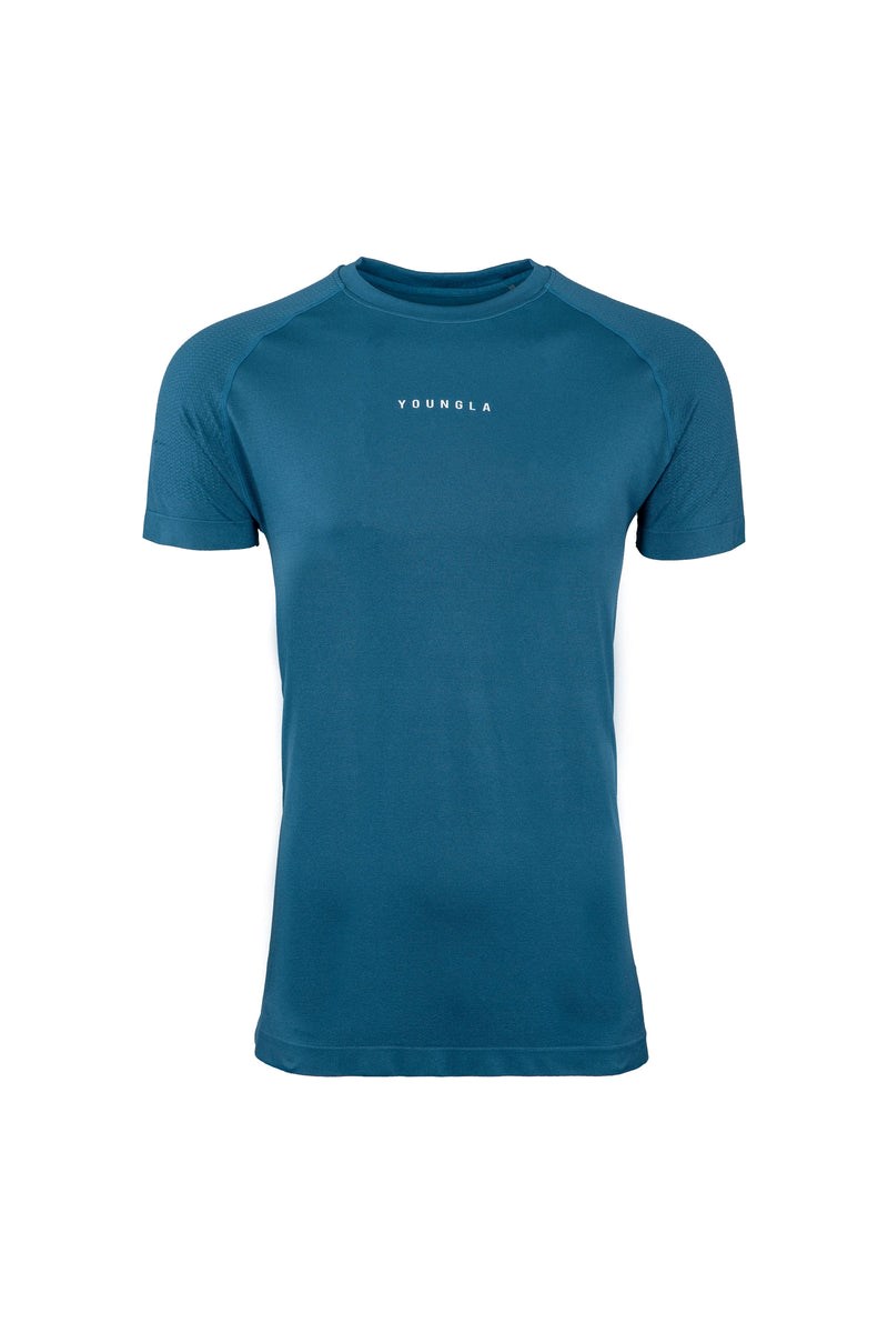 YoungLA 454 New Gen Compression Tee Teal | 05372-NRCL