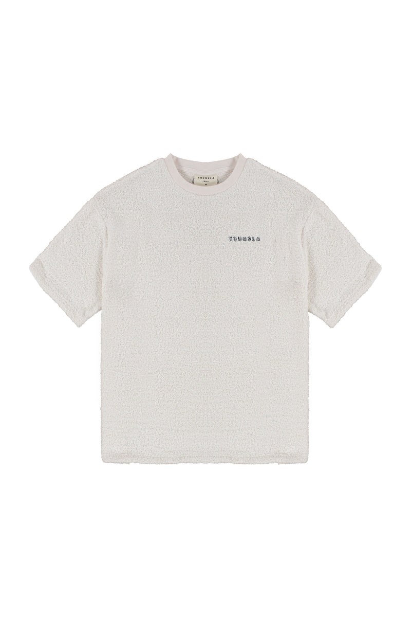 YoungLA 457 Cozy Tees Off-White | 25194-ZEGM