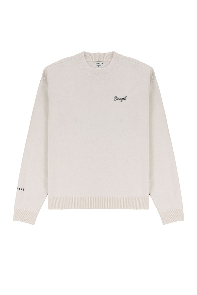 YoungLA 543 Essex Sweaters Off-White | 79325-RSTX