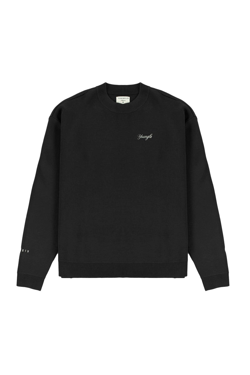 YoungLA 543 Essex Sweaters Schwarz | 69538-VWJQ