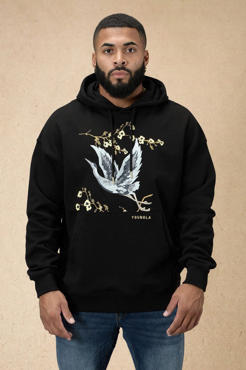 YoungLA 548 Dreamer Hoodies Schwarz | 72850-GWCO