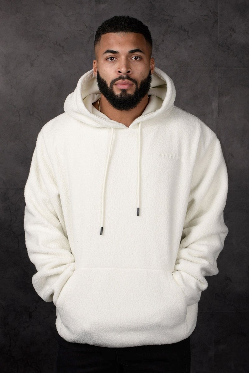 YoungLA 552 The Plush Pullovers Off-White | 30456-OTCH