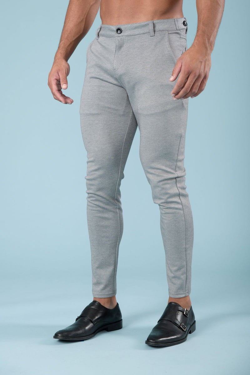 YoungLA 614 Dapper Kleider Pants Grau | 85496-FQCG