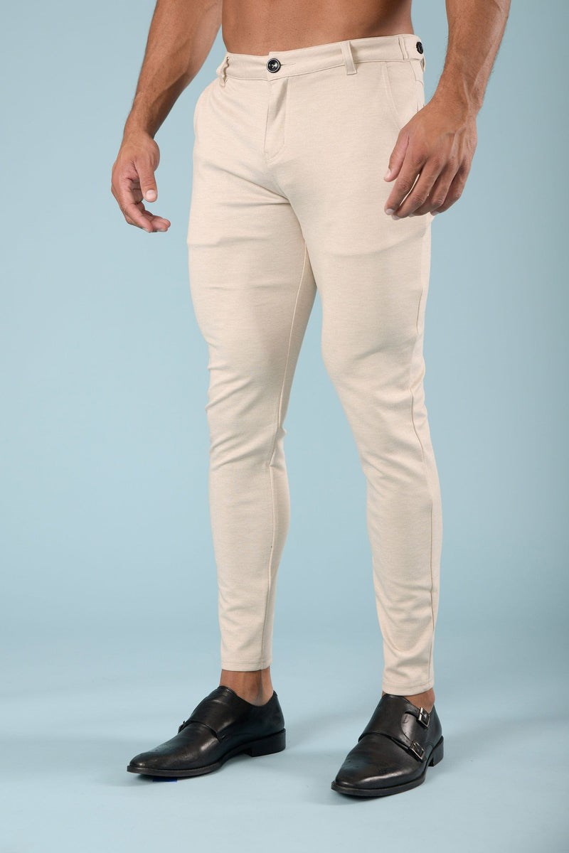 YoungLA 614 Dapper Kleider Pants Khaki | 02637-YCUF