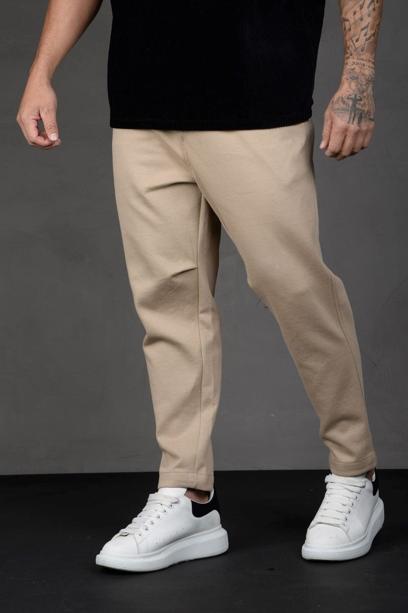 YoungLA 620 Cafe Trousers Tan | 90146-UNVZ