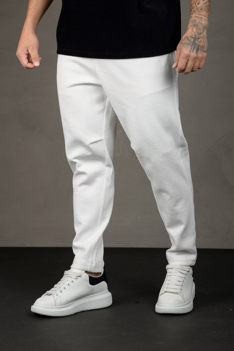 YoungLA 620 Cafe Trousers Weiß | 24179-AGEV