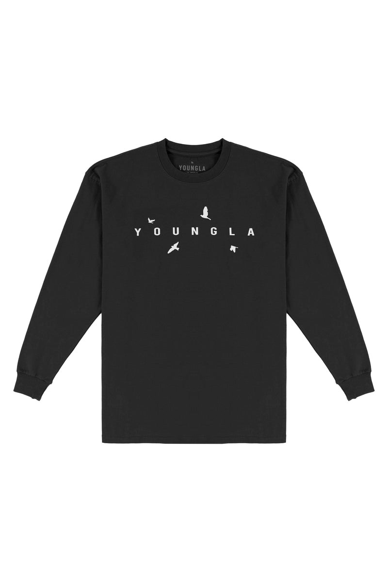 YoungLA 811 Liberty Long Sleeves Schwarz | 24538-RPBY