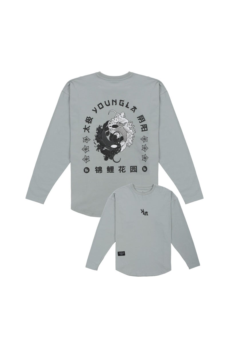 YoungLA 822 Bushido Longsleeves Grün | 46281-GBPW