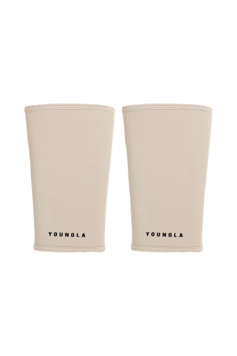 YoungLA 914 Knee Sleeves Tan | 60927-GBKI