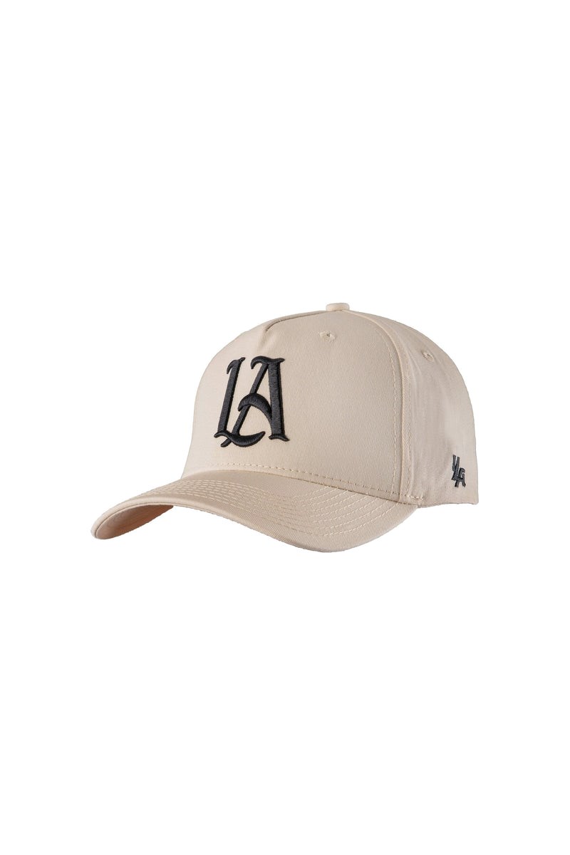 YoungLA 920 A-Frame LA Snapback Hat 2.0 Off-White | 01975-XUMS