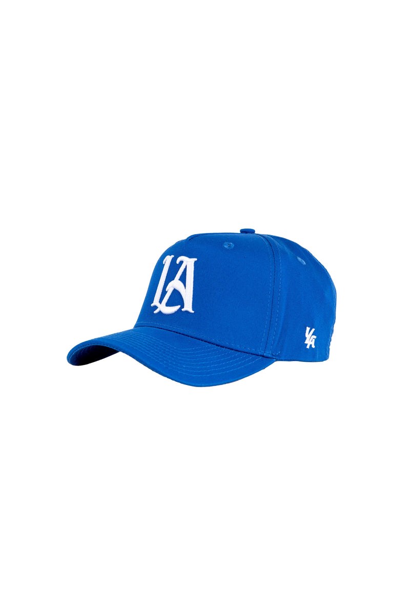 YoungLA 920 A-Frame LA Snapback Hat 2.0 Königsblau Blau | 40961-KPUA