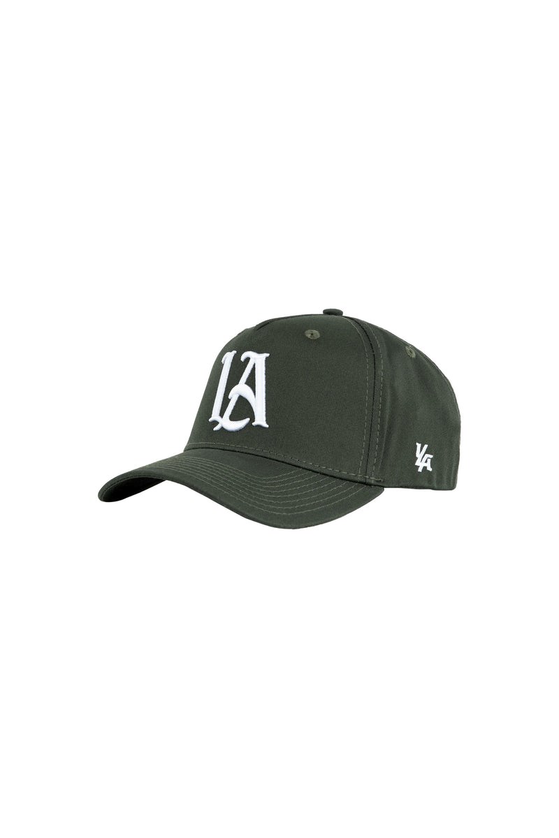 YoungLA 920 A-Frame LA Snapback Hat 2.0 Grün | 89602-FXIZ