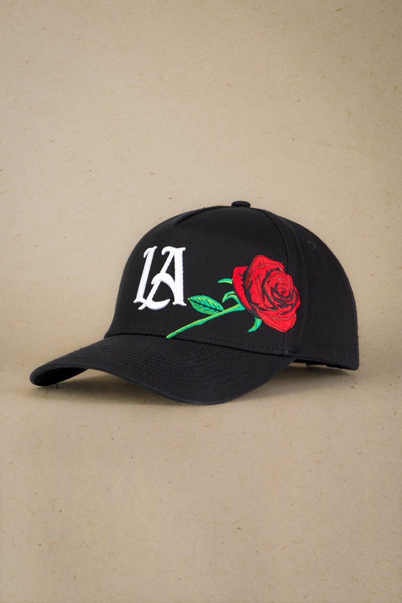 YoungLA 927 Rose Hats Schwarz | 40796-TVXJ