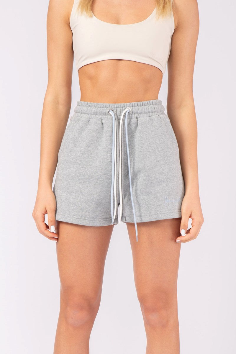 YoungLA W107 Triple String Shorts Grau | 42789-JZIX