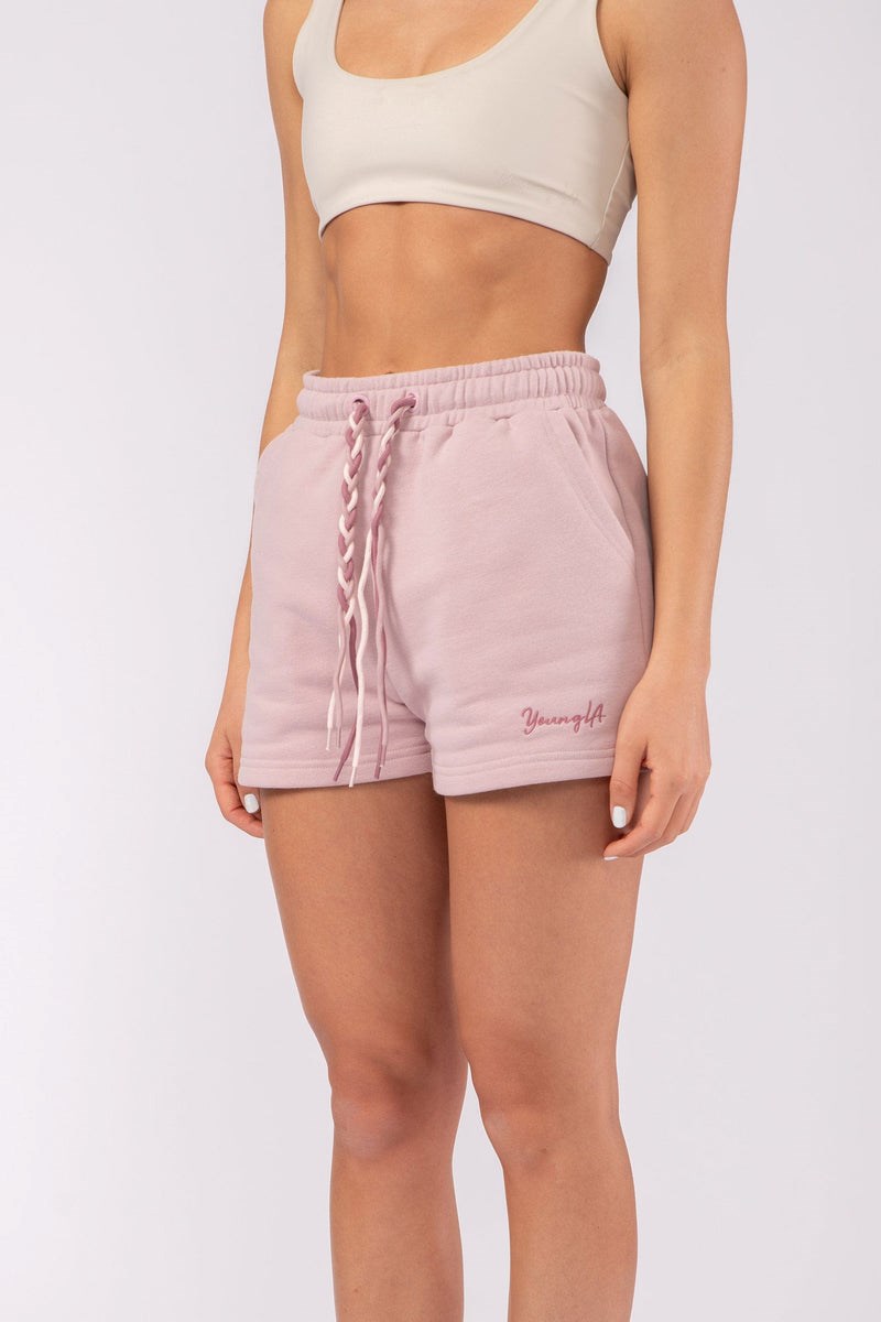 YoungLA W107 Triple String Shorts Rosa | 63821-UPSE