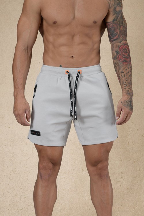 YoungLA 108 Elevate Shorts Dove | 65381-KDQF