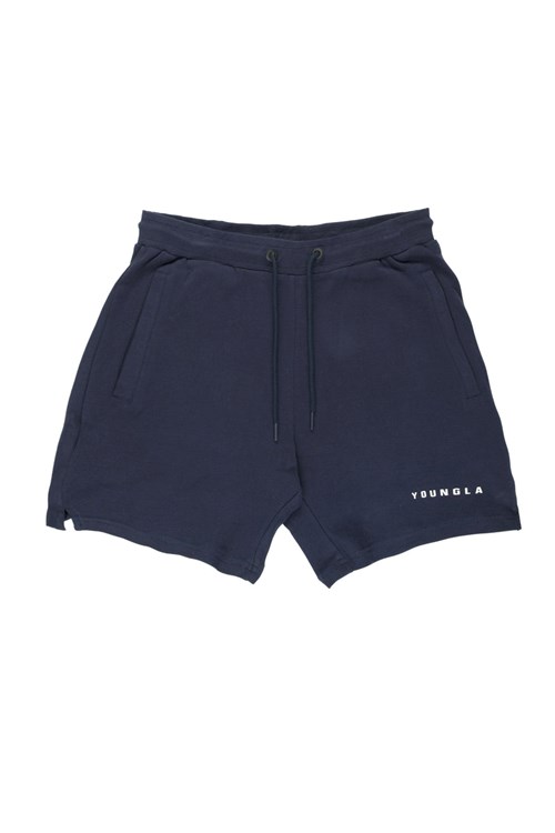 YoungLA 118 The Perfect Shorts Navy | 62901-BYKA